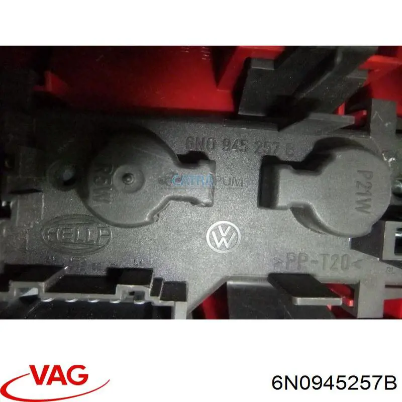 6N0945257B VAG Circuito de contato da luz traseira