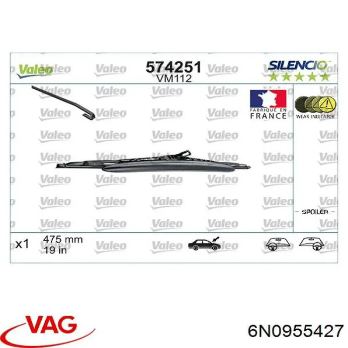 Compre 6N0955427 VAG 