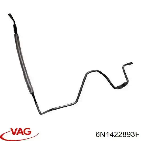 Mangueira da Direção hidrâulica assistida de pressão alta desde a bomba até a régua (do mecanismo) VAG 6N1422893F preço, a partir de 68,84 USD