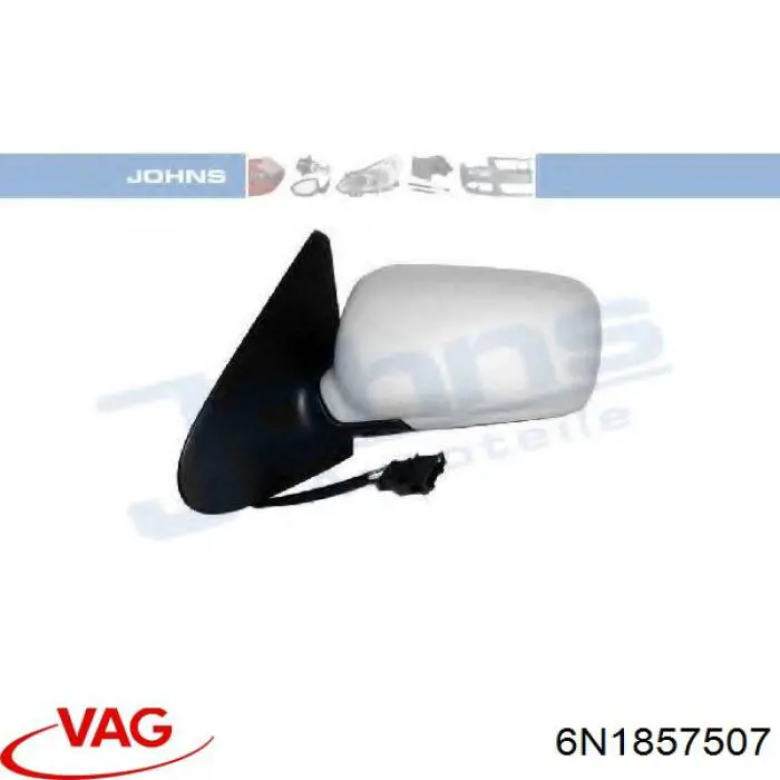 Compre 6N1857507 VAG Espelho de retrovisão esquerdo