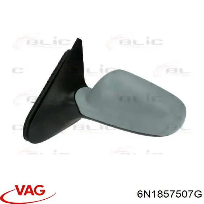6N1857507G VAG Espelho de retrovisão esquerdo