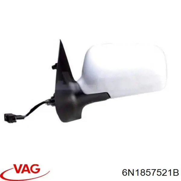Compre 6N1857521B VAG Elemento espelhado do espelho de retrovisão esquerdo