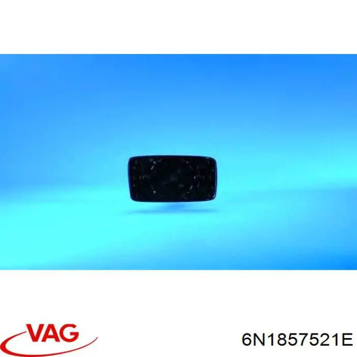 Compre 6N1857521E VAG Elemento espelhado do espelho de retrovisão esquerdo