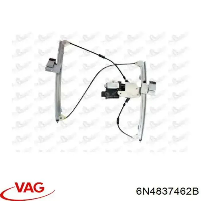 Mecanismo de acionamento de vidro da porta dianteira direita VAG 6N4837462B preço, a partir de 76,56 USD