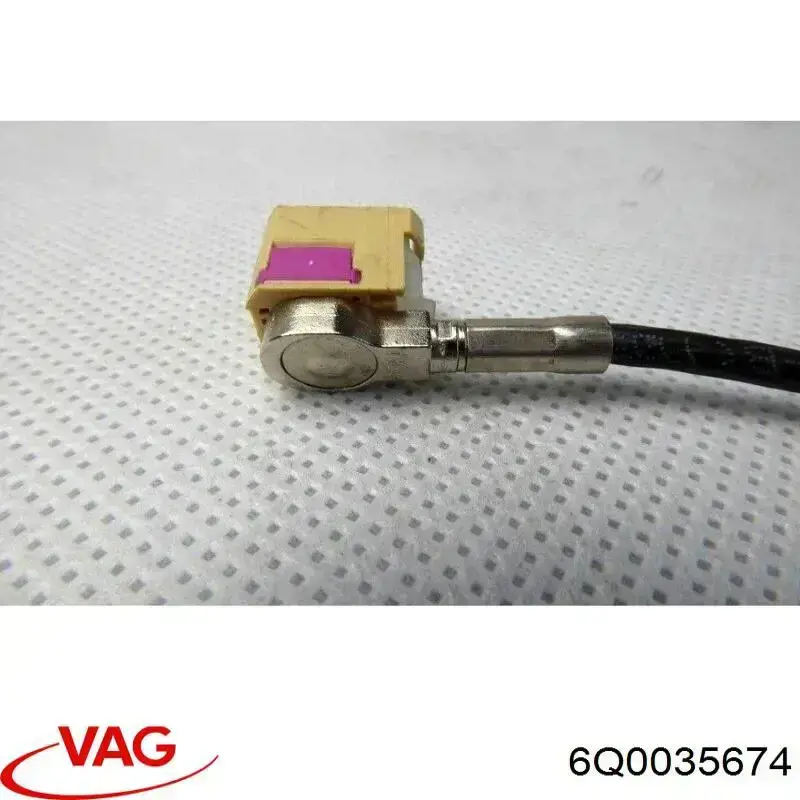 Compre 6Q0035674E VAG Cabo de antena de aparelhagem de som