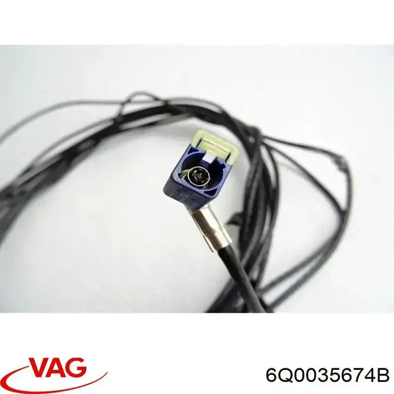 Compre 6Q0035674B VAG Cabo de antena de aparelhagem de som