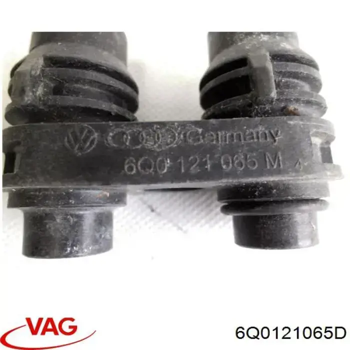Tubo de ligação de mangueiras de forno no painel de motor 3F121068 AND