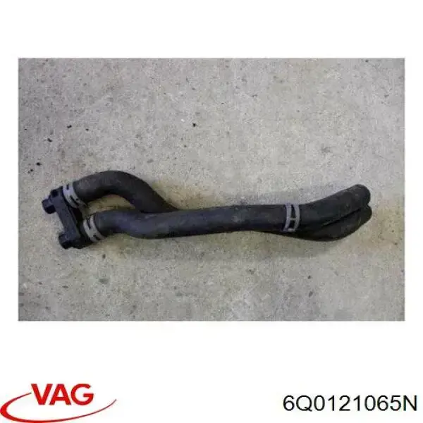 Tubo de ligação de mangueiras de forno no painel de motor 3F121068 AND