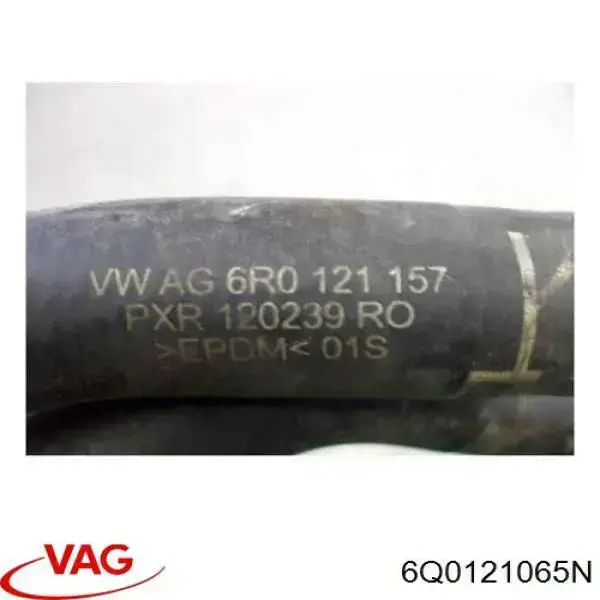 Tubo de ligação de mangueiras de forno no painel de motor AND 3F121068