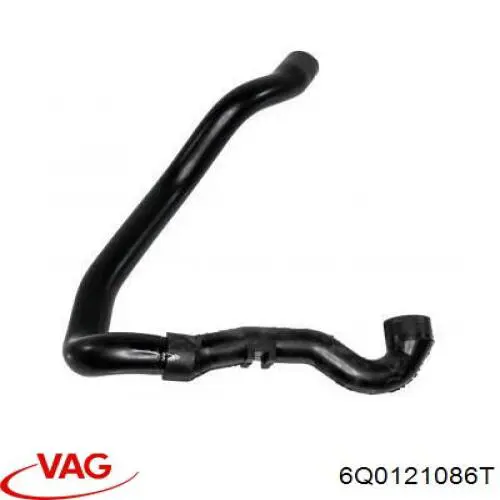 Compre 6Q0121086T VAG Mangueira (cano derivado) do sistema de esfriamento