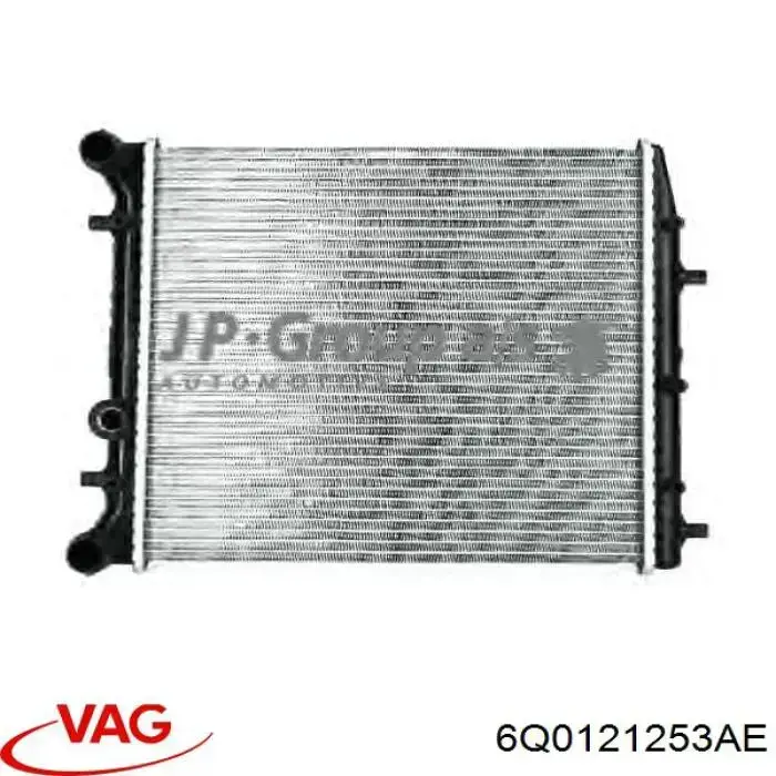 Compre 6Q0121253AE VAG Radiador de esfriamento de motor