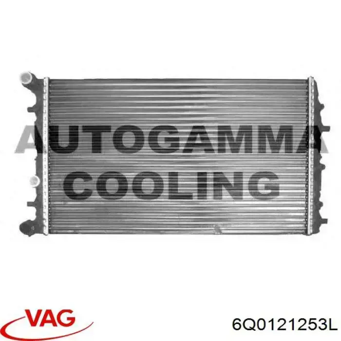 Radiador de esfriamento de motor VAG 6Q0121253L preço, a partir de 40,61 USD