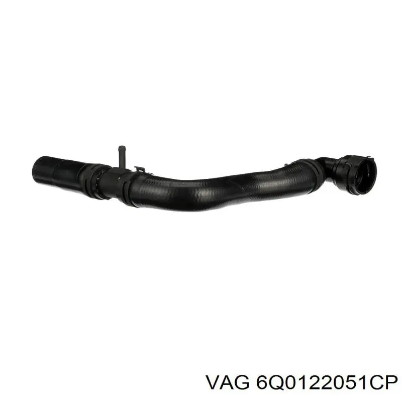 Compre 6Q0122051CP VAG Mangueira (cano derivado) inferior do radiador de esfriamento