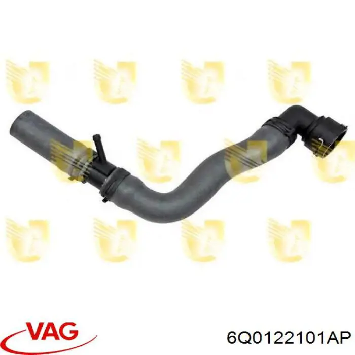 Mangueira (cano derivado) do radiador de esfriamento superior VAG 6Q0122101AP preço, a partir de 42,39 USD