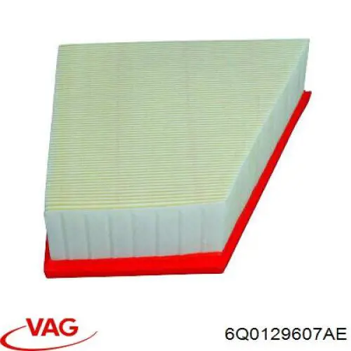 6Q0129607AE VAG Caixa de filtro de ar