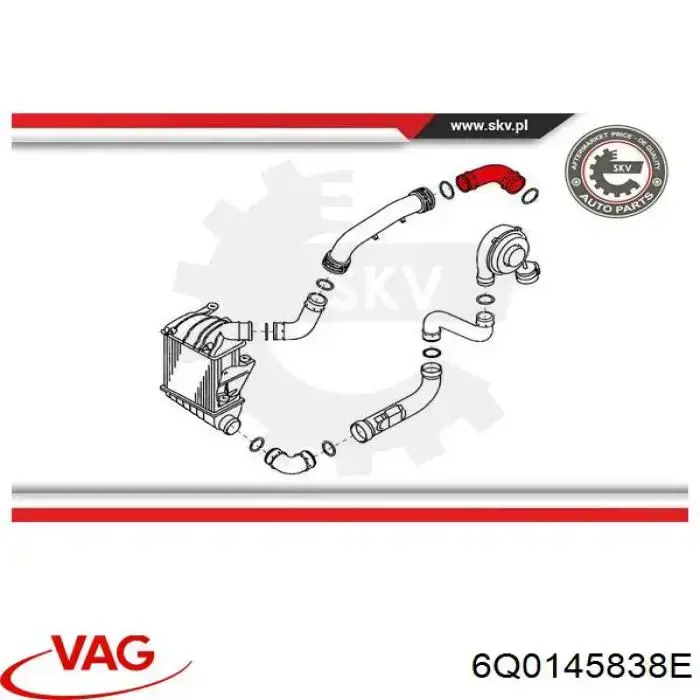 Mangueira (cano derivado) de intercooler Metalcaucho 14912 preço, a partir de 34,49 USD