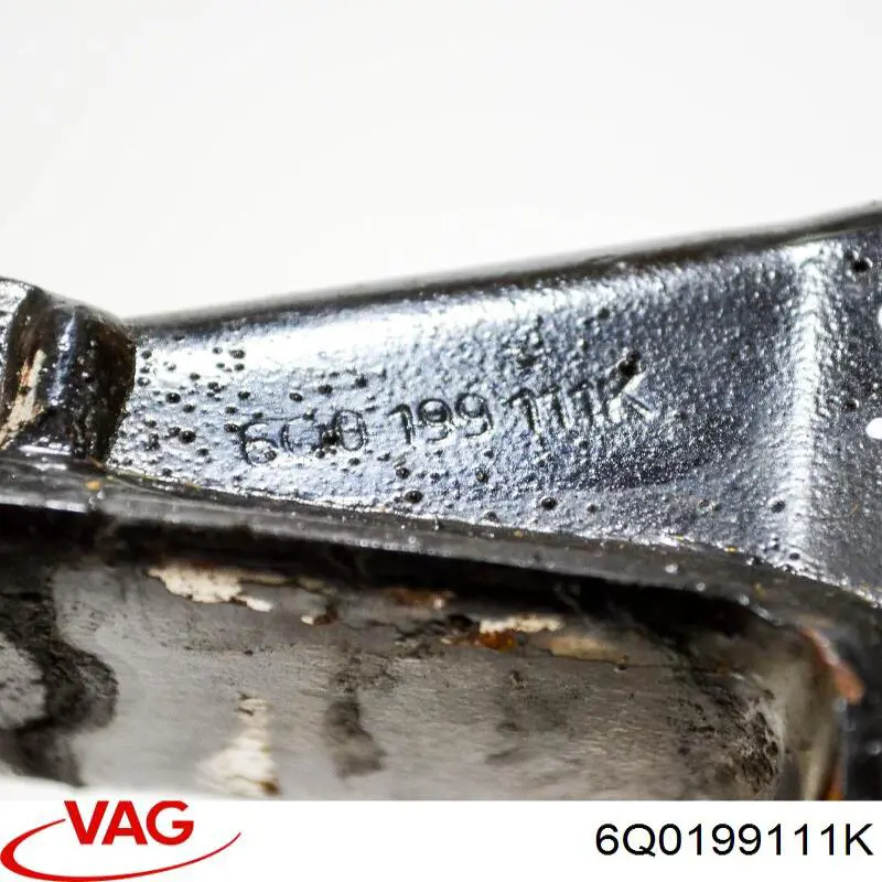 6Q0199111K VAG Consola de coxim (apoio) esquerda de motor