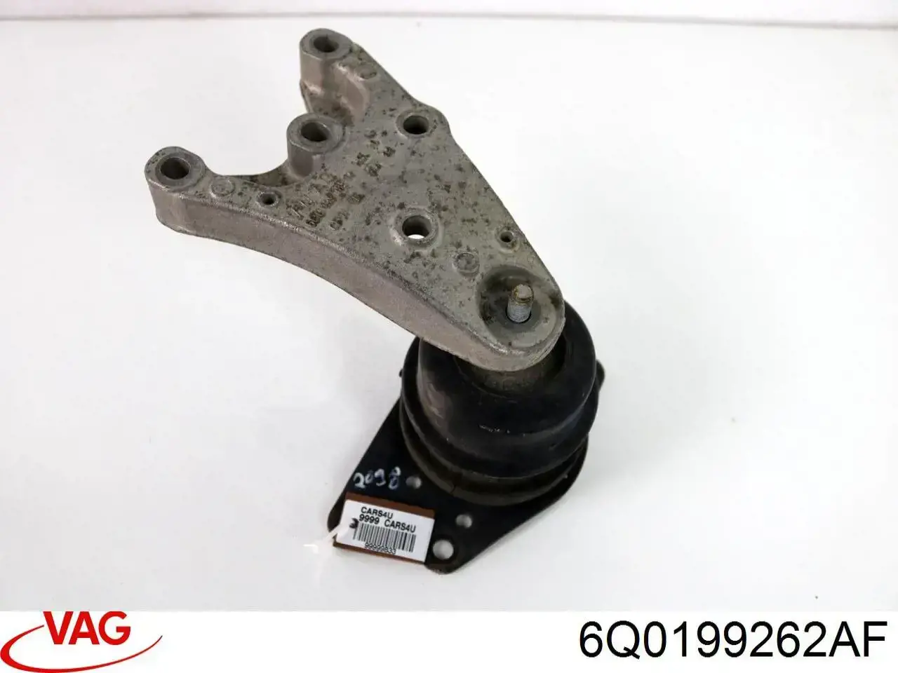 Coxim (suporte) direito dianteiro de motor 6Q0199262AF VAG