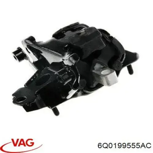 6Q0199555AC VAG Coxim (suporte) esquerdo de motor