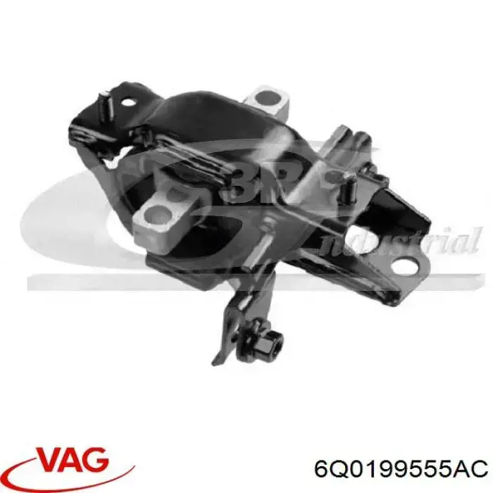 Compre 6Q0199555AC VAG Coxim (suporte) esquerdo de motor
