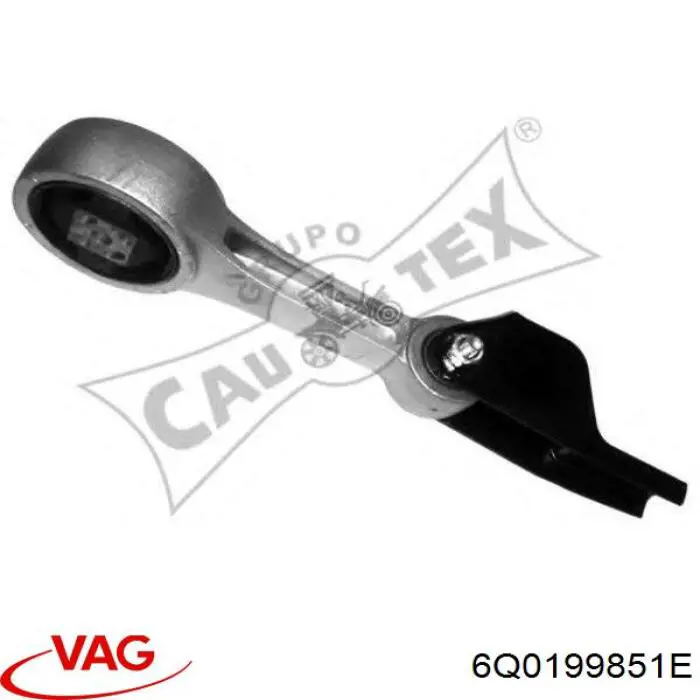 Compre 6Q0199851E VAG Coxim (suporte) traseiro de motor