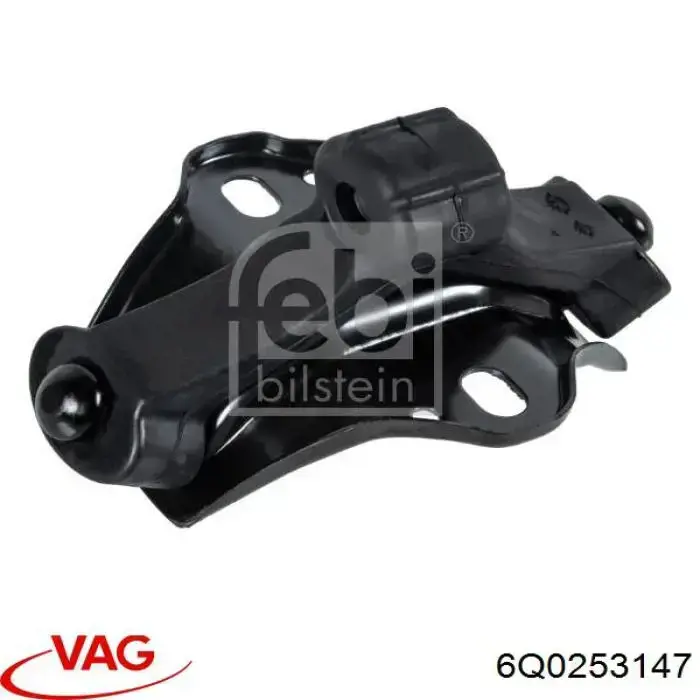 Compre 6Q0253147 VAG Consola de coxim traseiro do silenciador