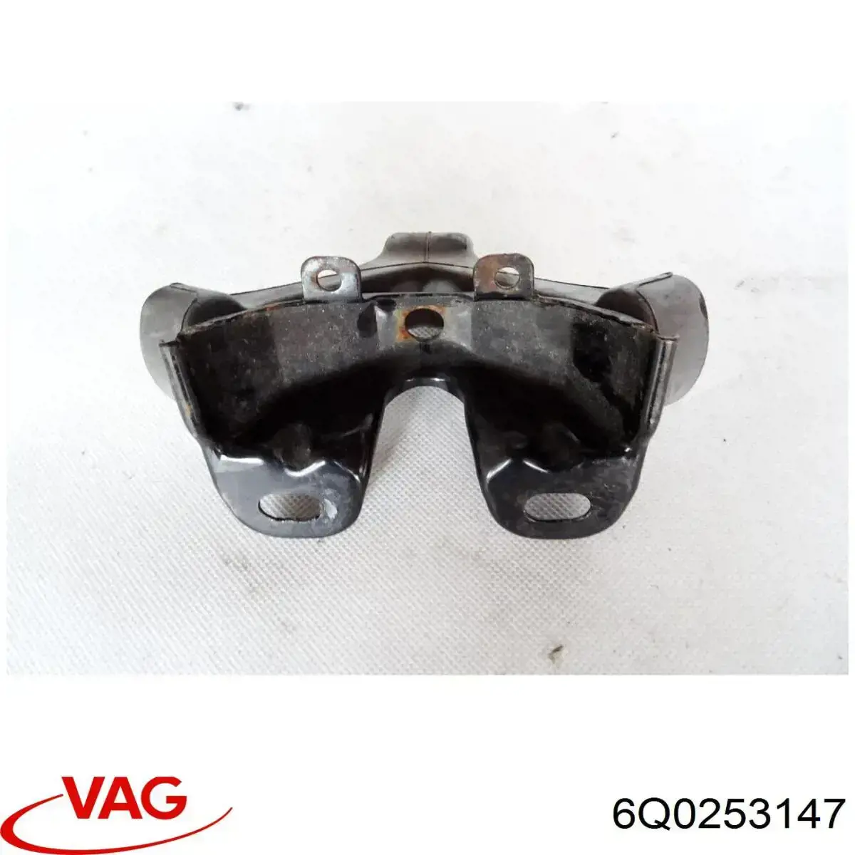 6Q0253147 VAG Consola de coxim traseiro do silenciador