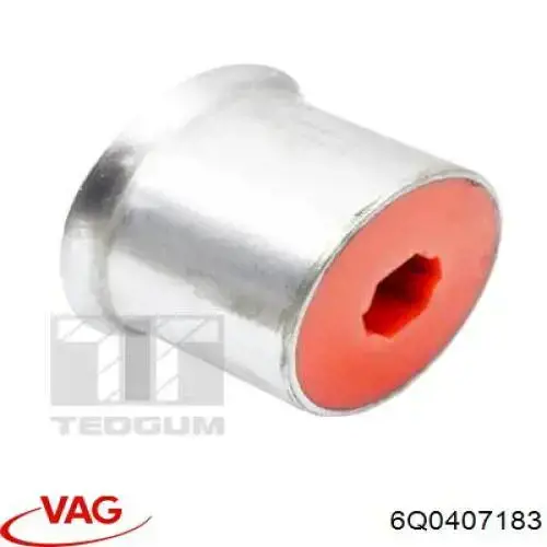Compre 6Q0407183 VAG Bloco silencioso dianteiro do braço oscilante inferior
