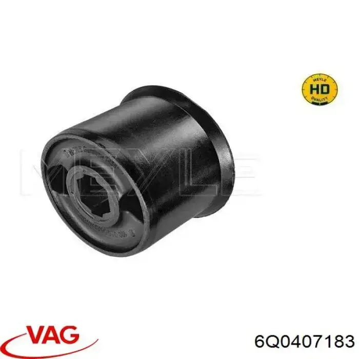 Bloco silencioso dianteiro do braço oscilante inferior VAG 6Q0407183 preço, a partir de 6,26 USD