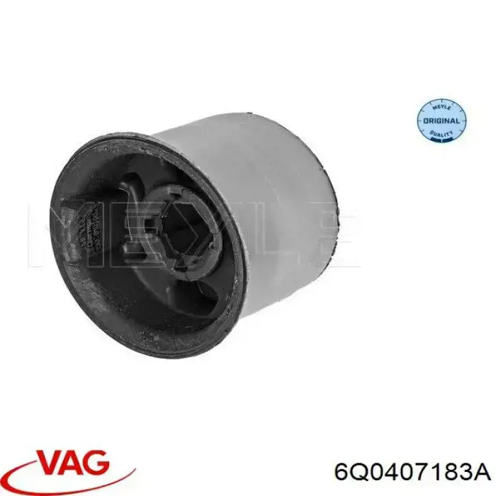 Compre 6Q0407183A VAG Bloco silencioso dianteiro do braço oscilante inferior