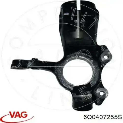 Pino moente (extremidade do eixo) dianteiro esquerdo VAG 6Q0407255S preço, a partir de 99,80 USD