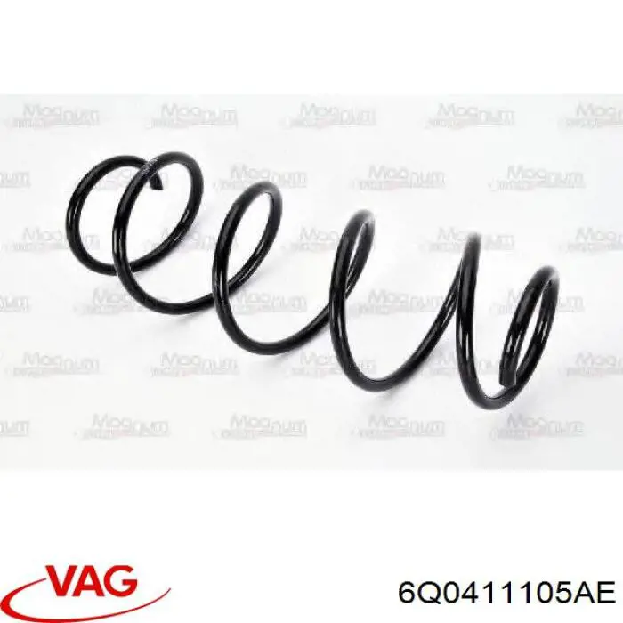 Mola dianteira VAG 6Q0411105AE preço, a partir de 21,01 USD