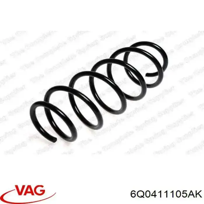 6Q0411105AK VAG Mola dianteira