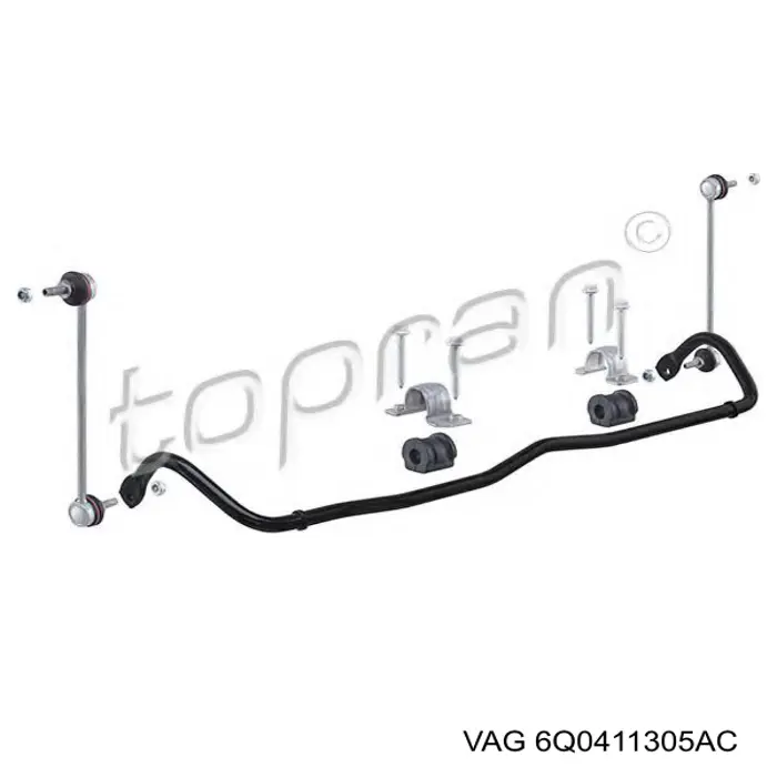 Compre 6Q0411305AC VAG Estabilizador dianteiro