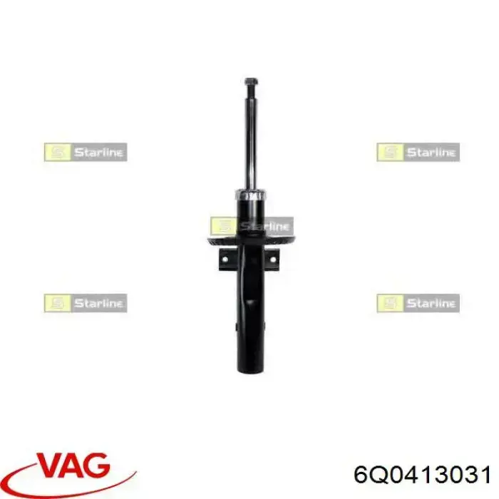 Amortecedor dianteiro 6Q0413031 VAG