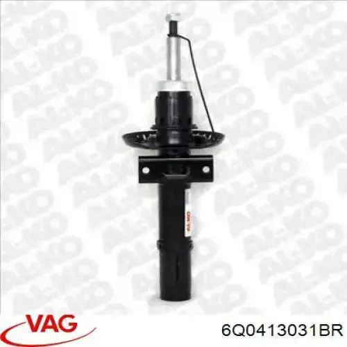 Compre 6Q0413031BR VAG Amortecedor dianteiro