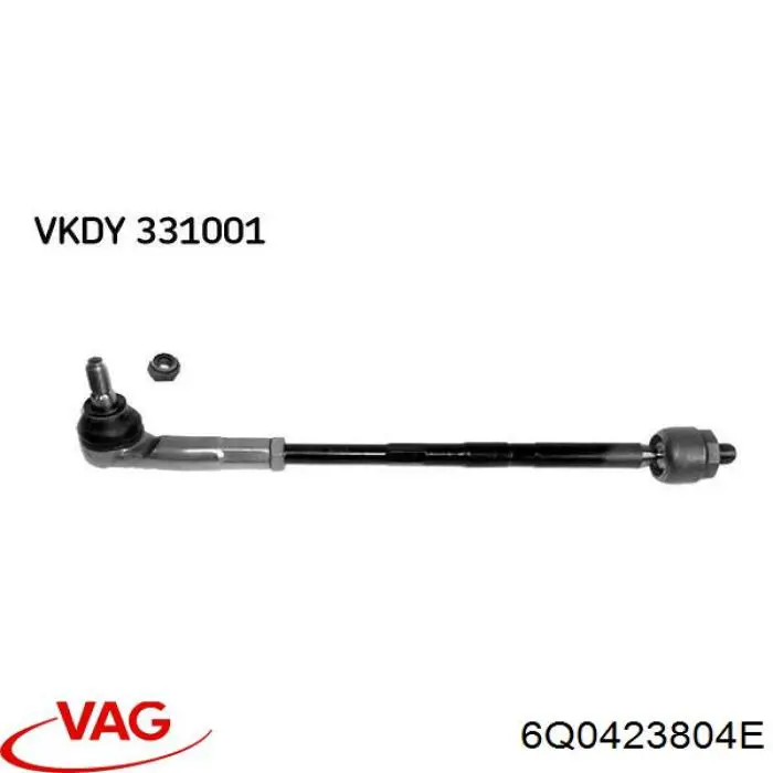 Compre 6Q0423804E VAG Tração de direção montada direita