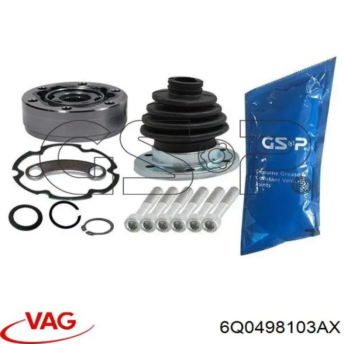 Compre 6Q0498103AX VAG Junta homocinética interna dianteira