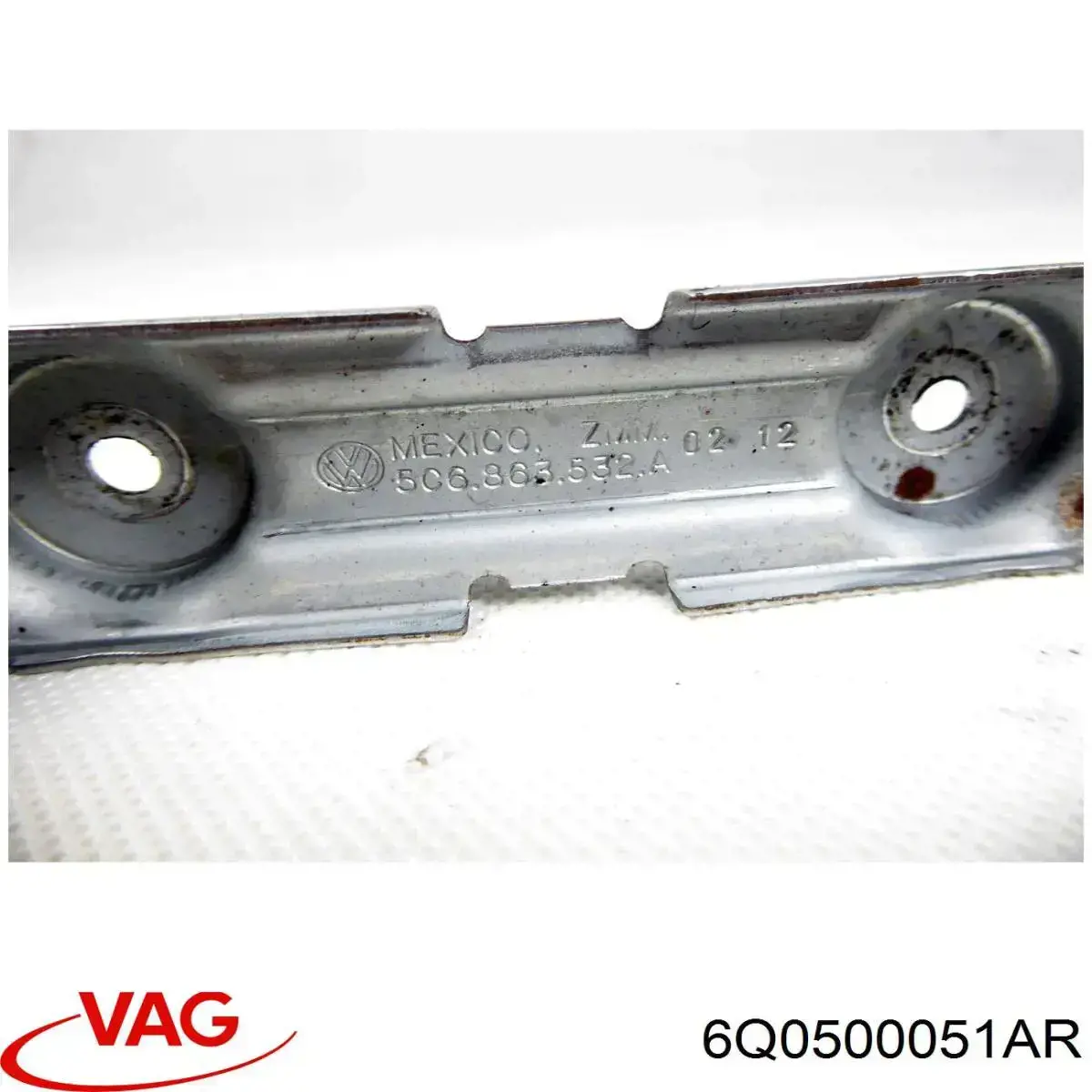 Compre 6Q0500051BC VAG Viga de suspensão traseira (plataforma veicular)