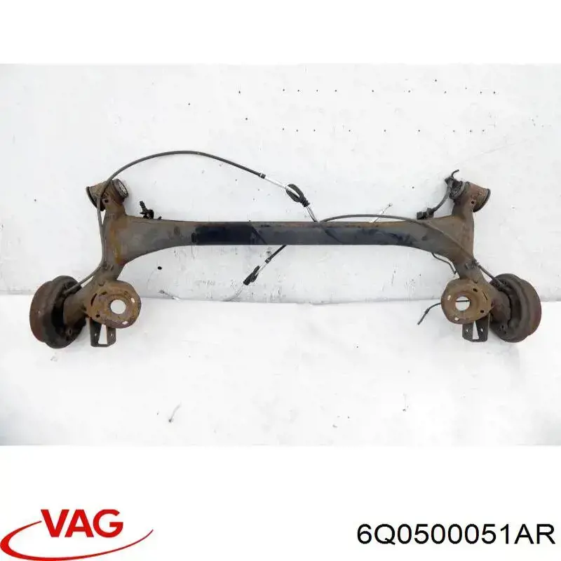Viga de suspensão traseira (plataforma veicular) VAG 6Q0500051BC preço, a partir de 250,28 USD