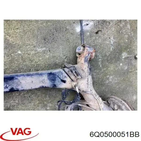 Viga de suspensão traseira (plataforma veicular) VAG 6Q0500051BB preço, a partir de 274,71 USD