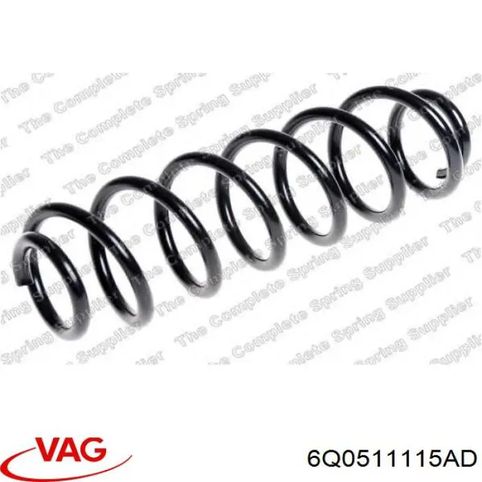 Compre 6Q0511115AD VAG Mola traseira