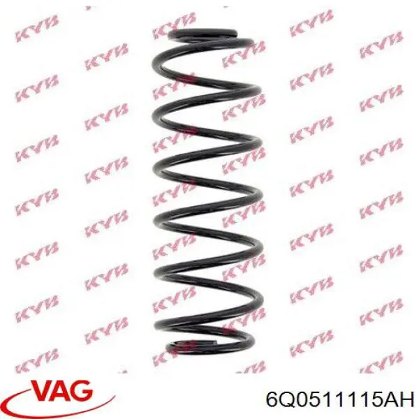 Mola traseira VAG 6Q0511115AH preço, a partir de 38,78 USD