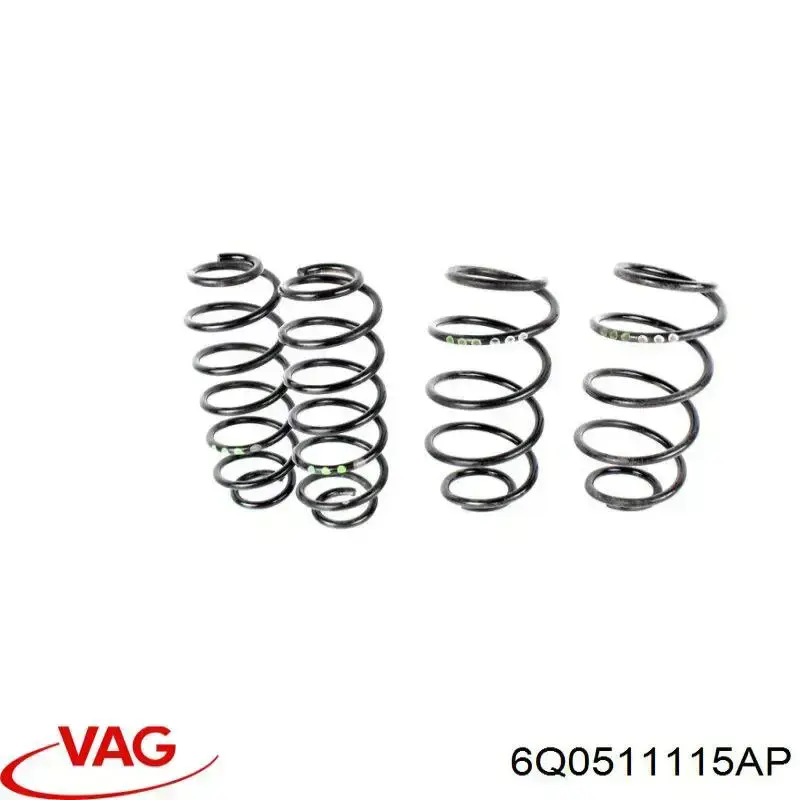 Mola traseira VAG 6Q0511115AP preço, a partir de 138,51 USD