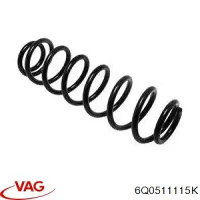 6Q0511115K VAG Mola traseira
