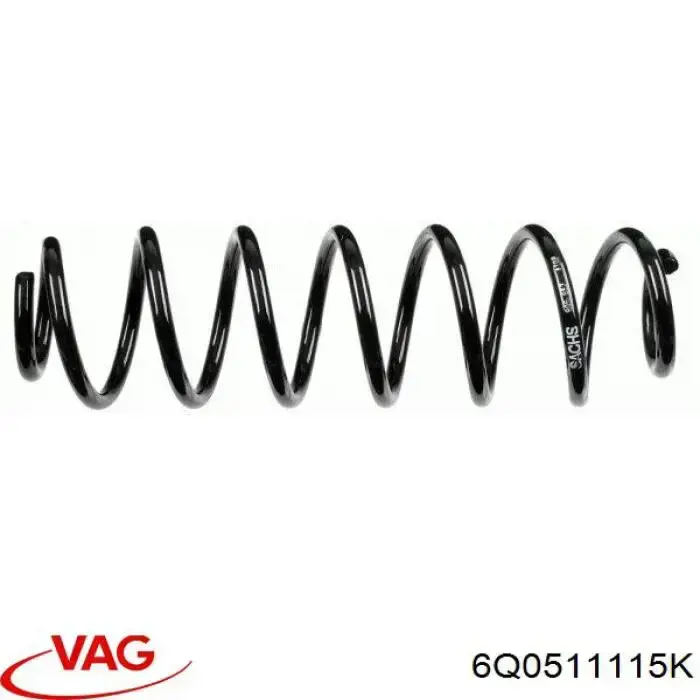 Mola traseira VAG 6Q0511115K preço, a partir de 20,89 USD