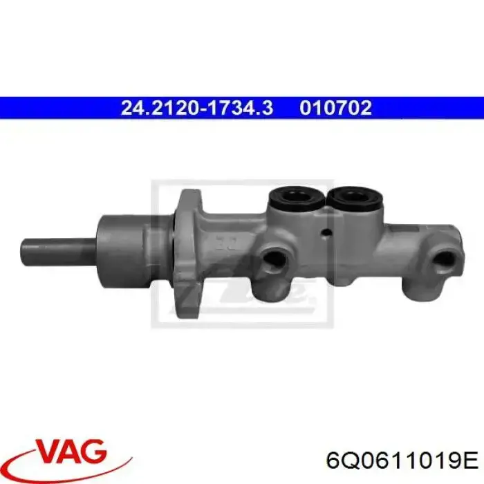 Cilindro mestre do freio VAG 6Q0611019E preço, a partir de 57,89 USD