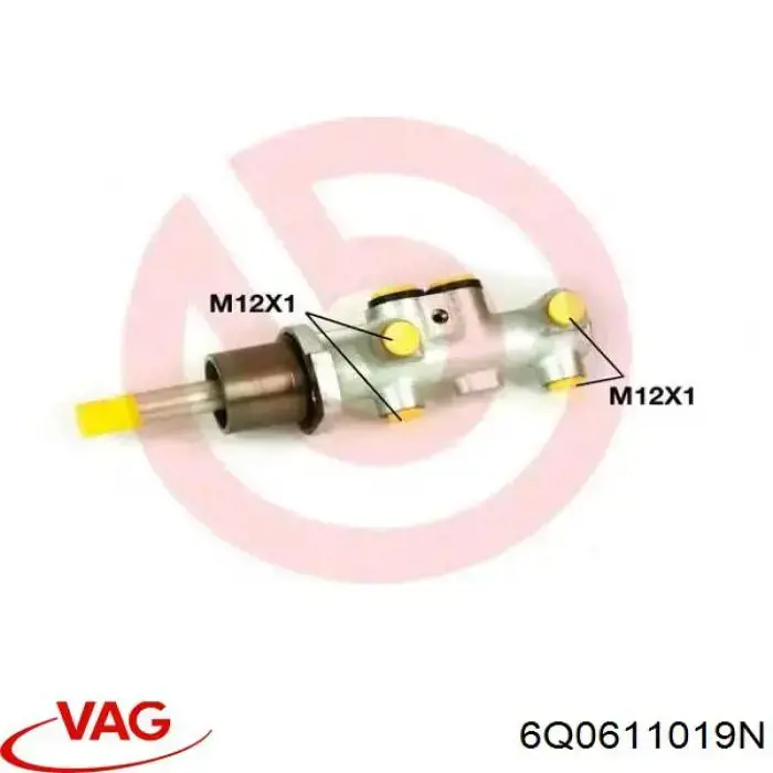 Cilindro mestre do freio VAG 6Q0611019N preço, a partir de 45,97 USD
