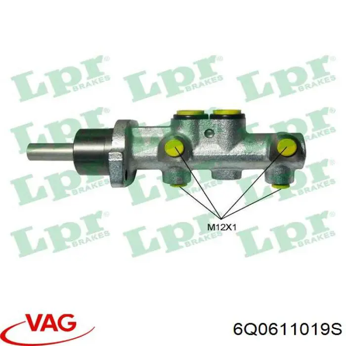 Cilindro mestre do freio VAG 6Q0611019S preço, a partir de 47,67 USD