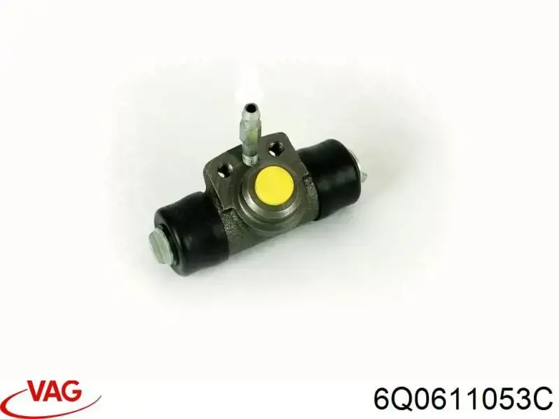 6Q0611053C VAG Cilindro traseiro do freio de rodas de trabalho